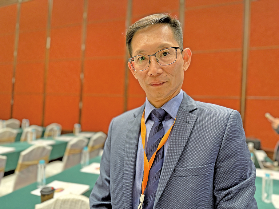 ●澳門社會科學學會理事長、澳門大學亞太經濟與管理研究所研究員關鋒。供圖：橫琴粵澳深度合作區行政事務局