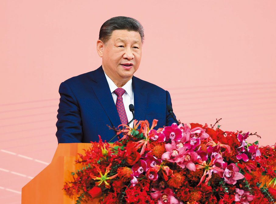 ●12月19日晚，國家主席習近平出席澳門特別行政區政府歡迎晚宴並發表重要講話。新華社