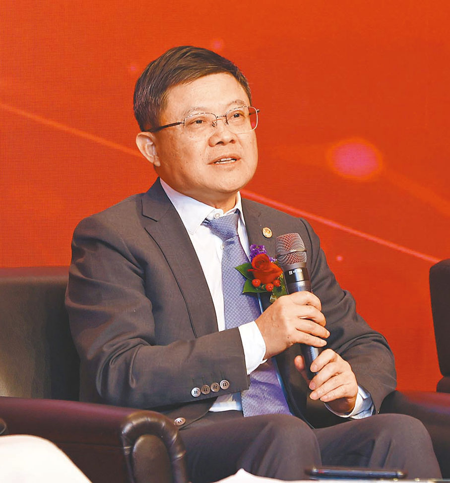 ●項有志表示，平安銀行目標成為智能化零售銀行。