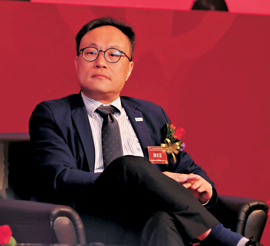 ●洪文正表示，AI可助社會應對近年氣候變化挑戰。