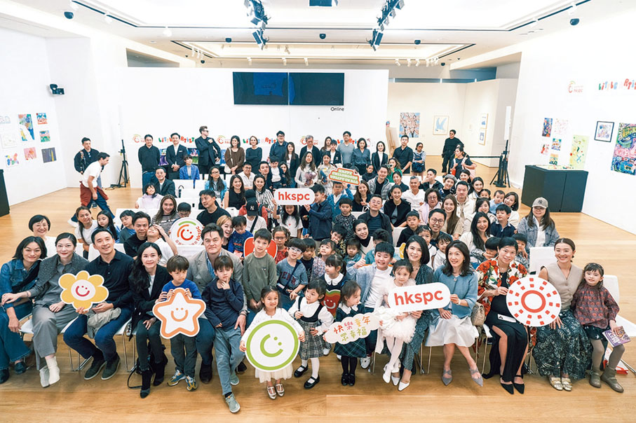 ●逾百人出席第二屆「Little Artist 小小藝術家」慈善展覽開幕禮暨頒獎禮。