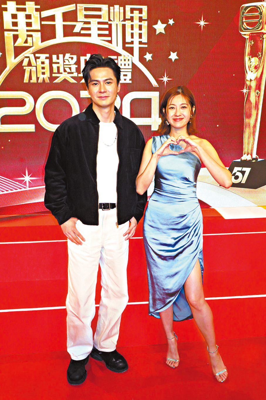 ●羅子溢笑言不會忘記給戲裏的老婆陳自瑤送禮。