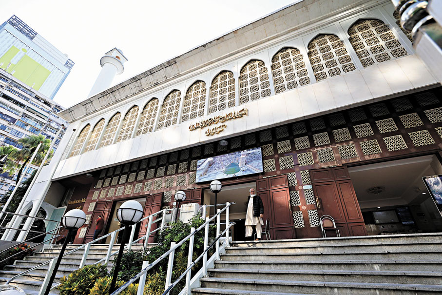 ●香港現有5間清真寺，圖為尖沙咀清真寺。