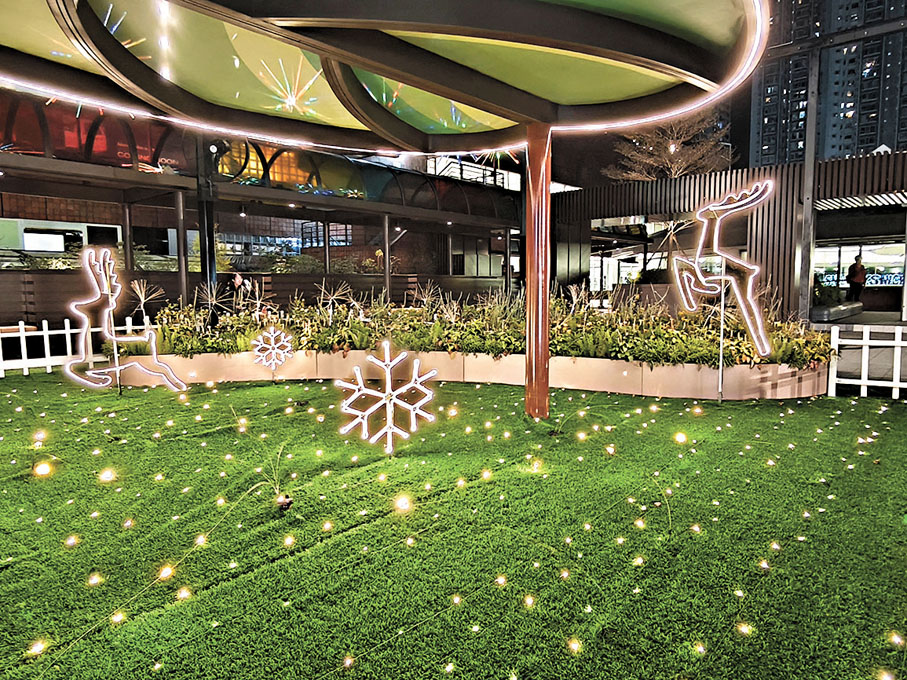 ●荷蘭「螢火蟲」舞動燈飾