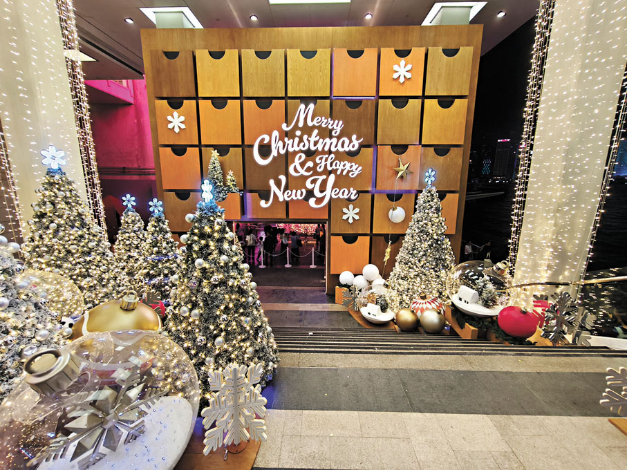 ●聖誕倒數月曆後，也是打卡好地方。