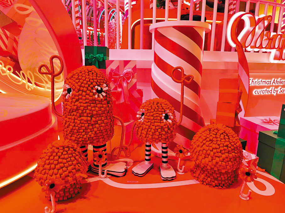 ●以絲帶設計的裝置