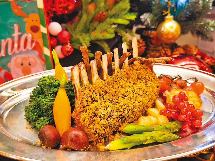 ●黑蒜香草焗新西蘭羊排