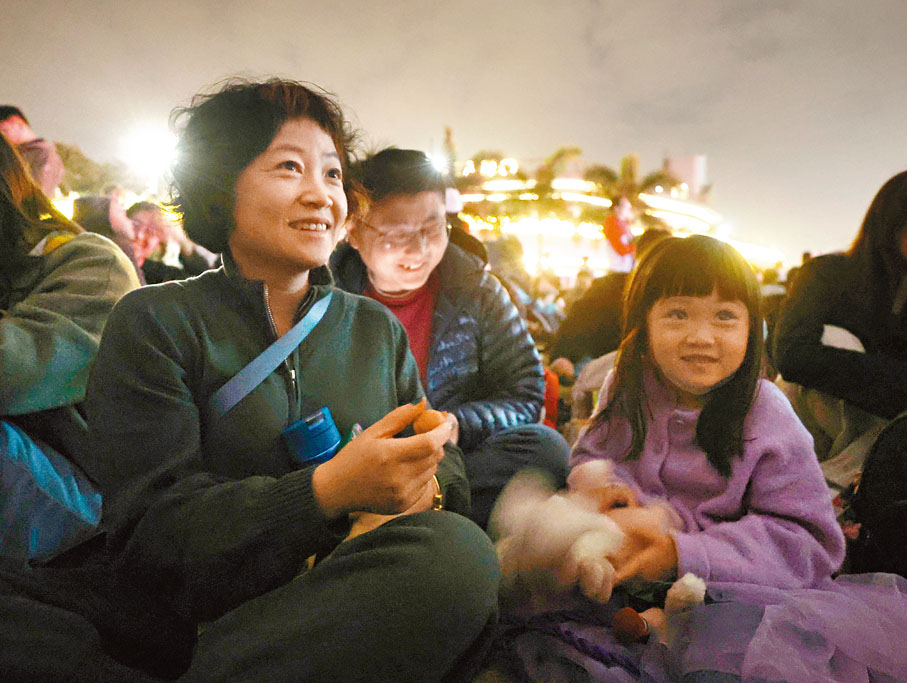 ●北京遊客丁太太。香港文匯報記者郭木又  攝