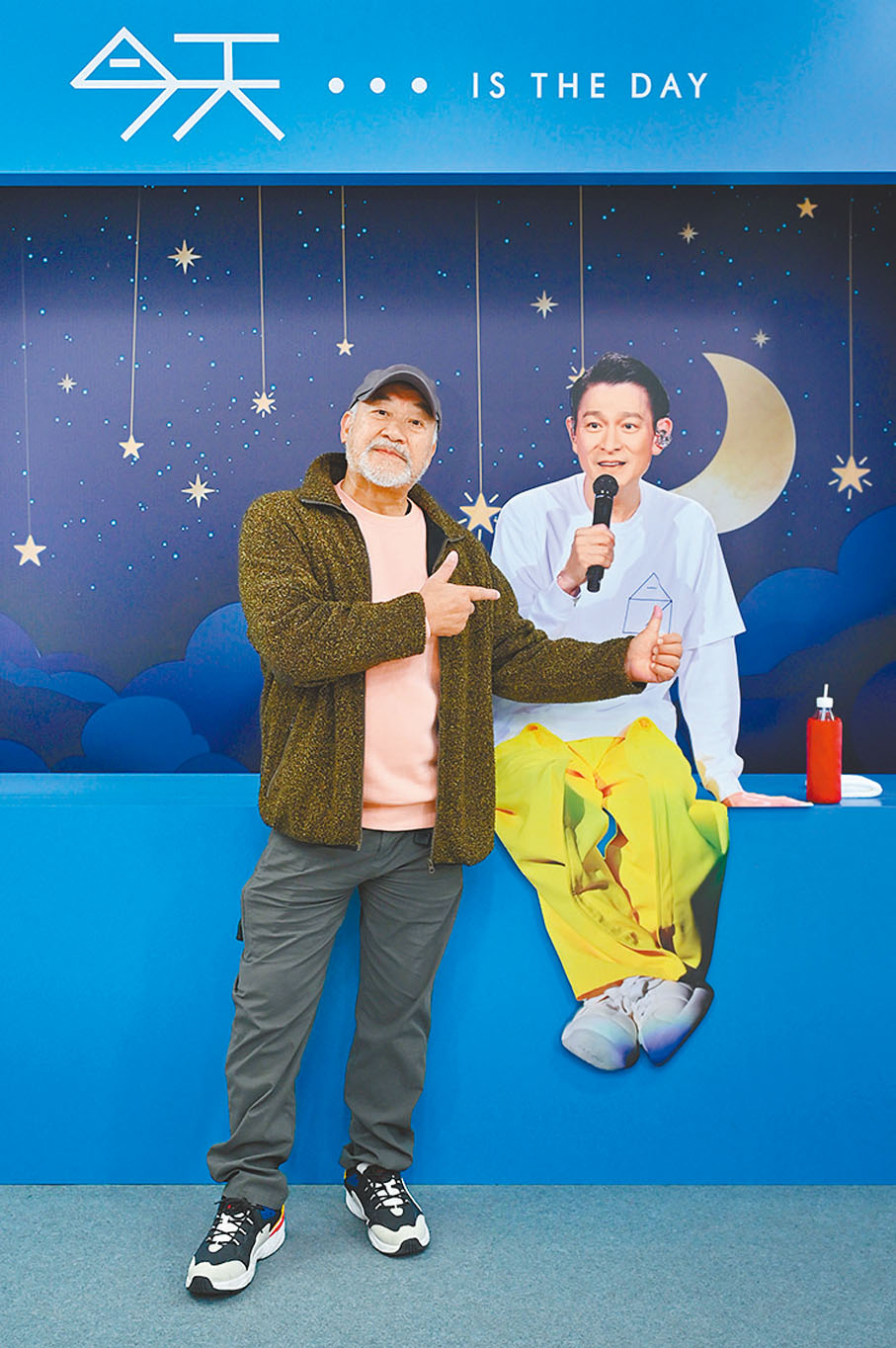 ●梁家仁與華仔相識多年。