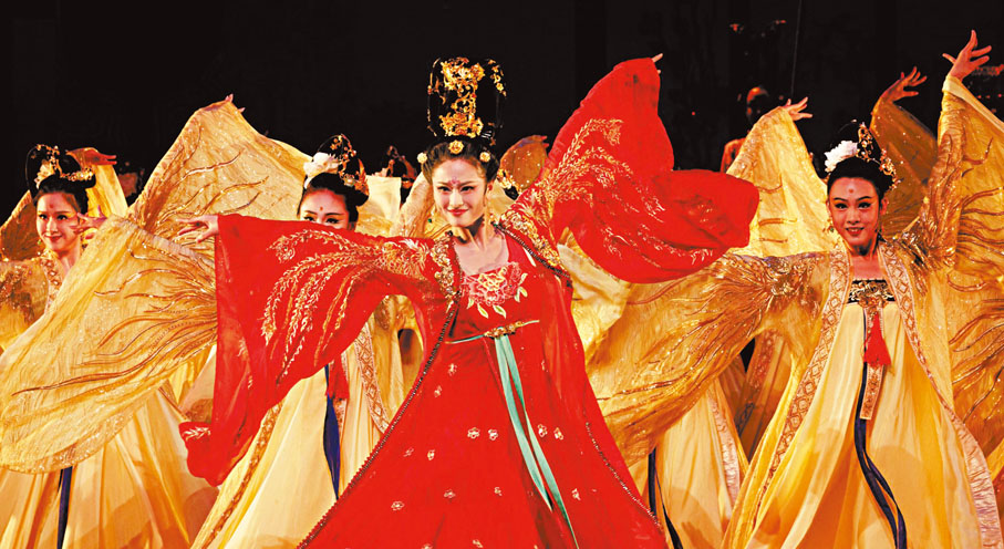 ●王萱的楊貴妃大氣唯美。