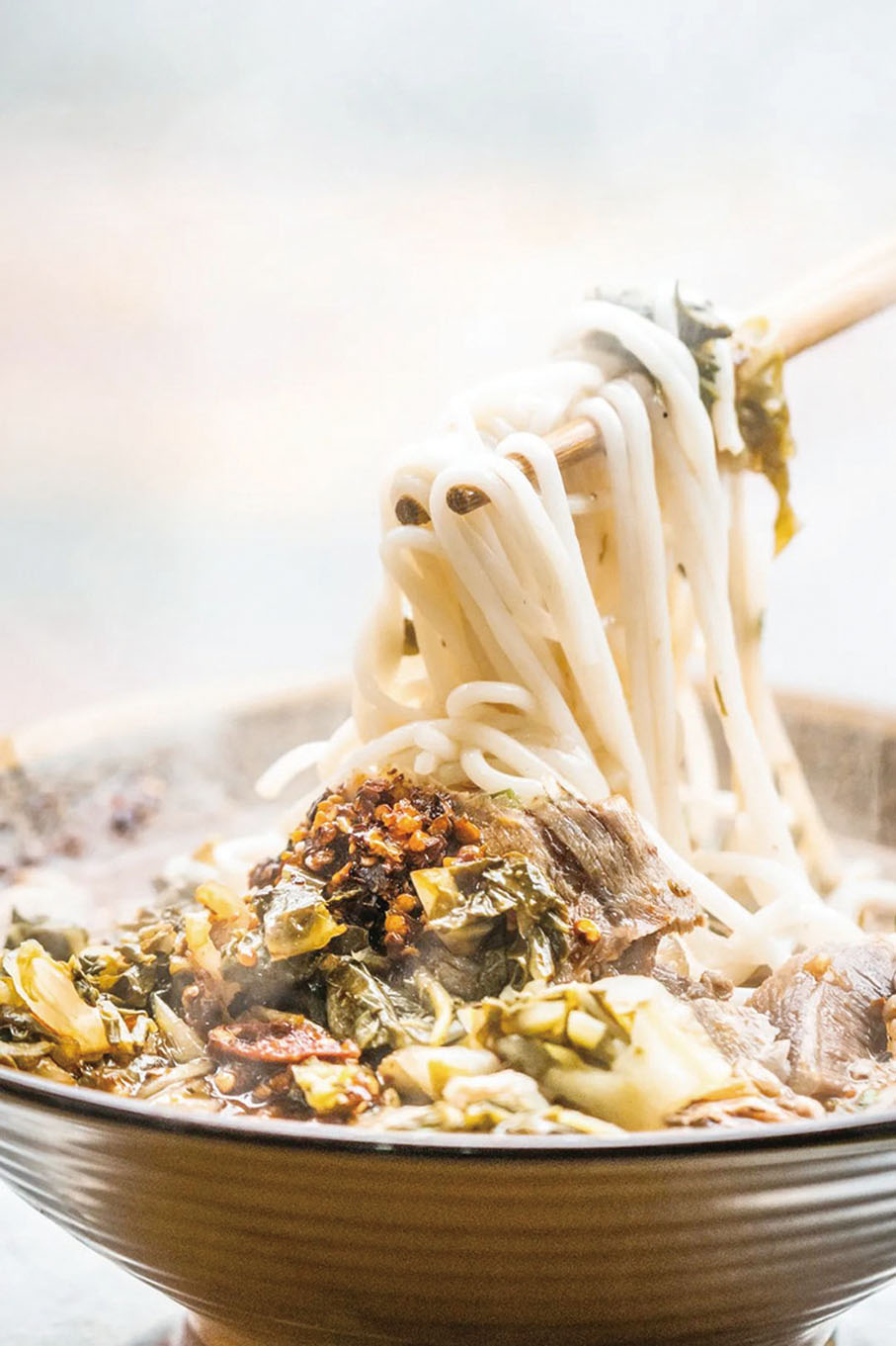 ●金沙羊肉粉，是很經典的味覺記憶。陳偉紅 攝