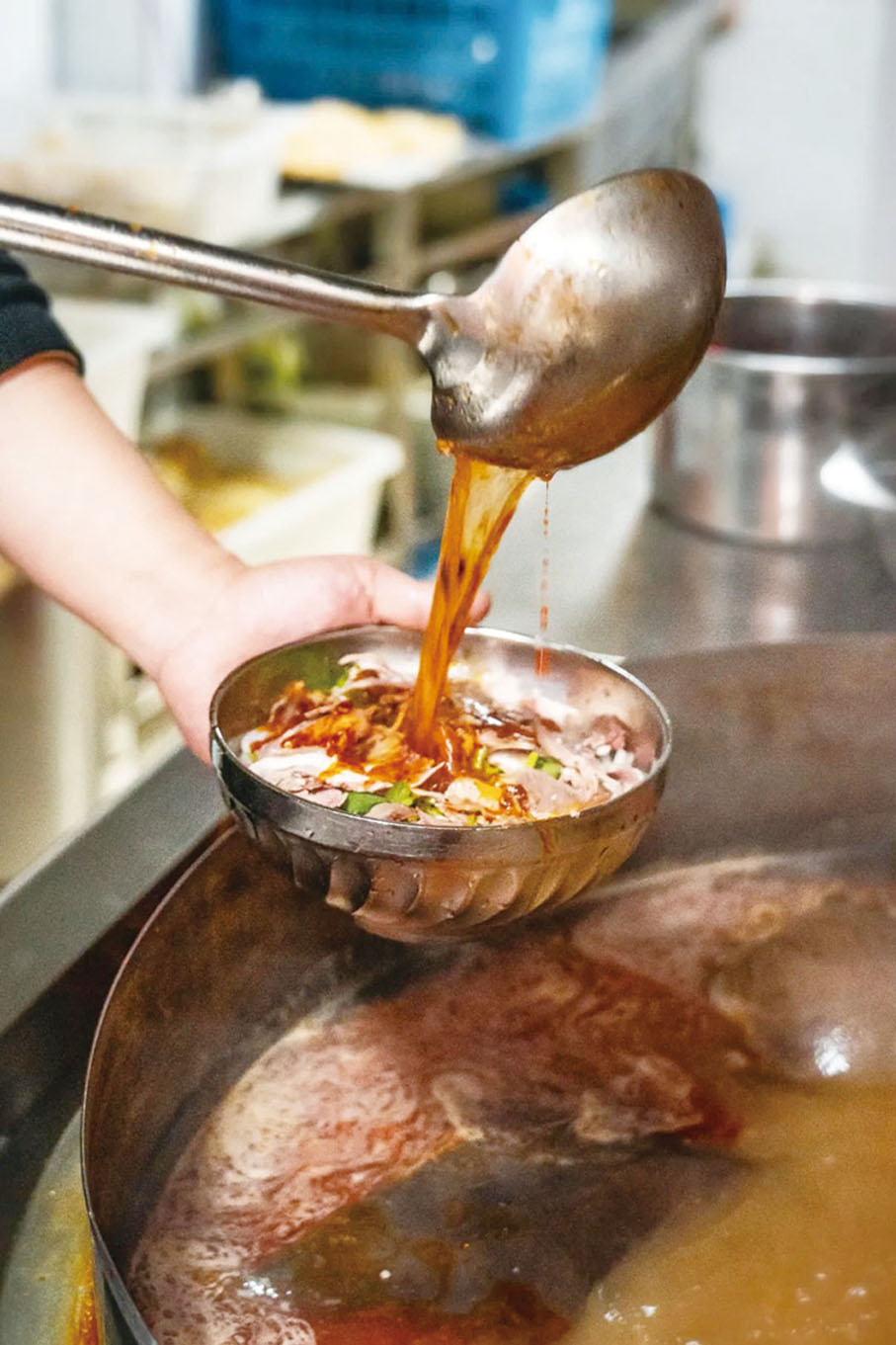 ●蝦子羊肉粉，一個字，鮮！陳偉紅 攝