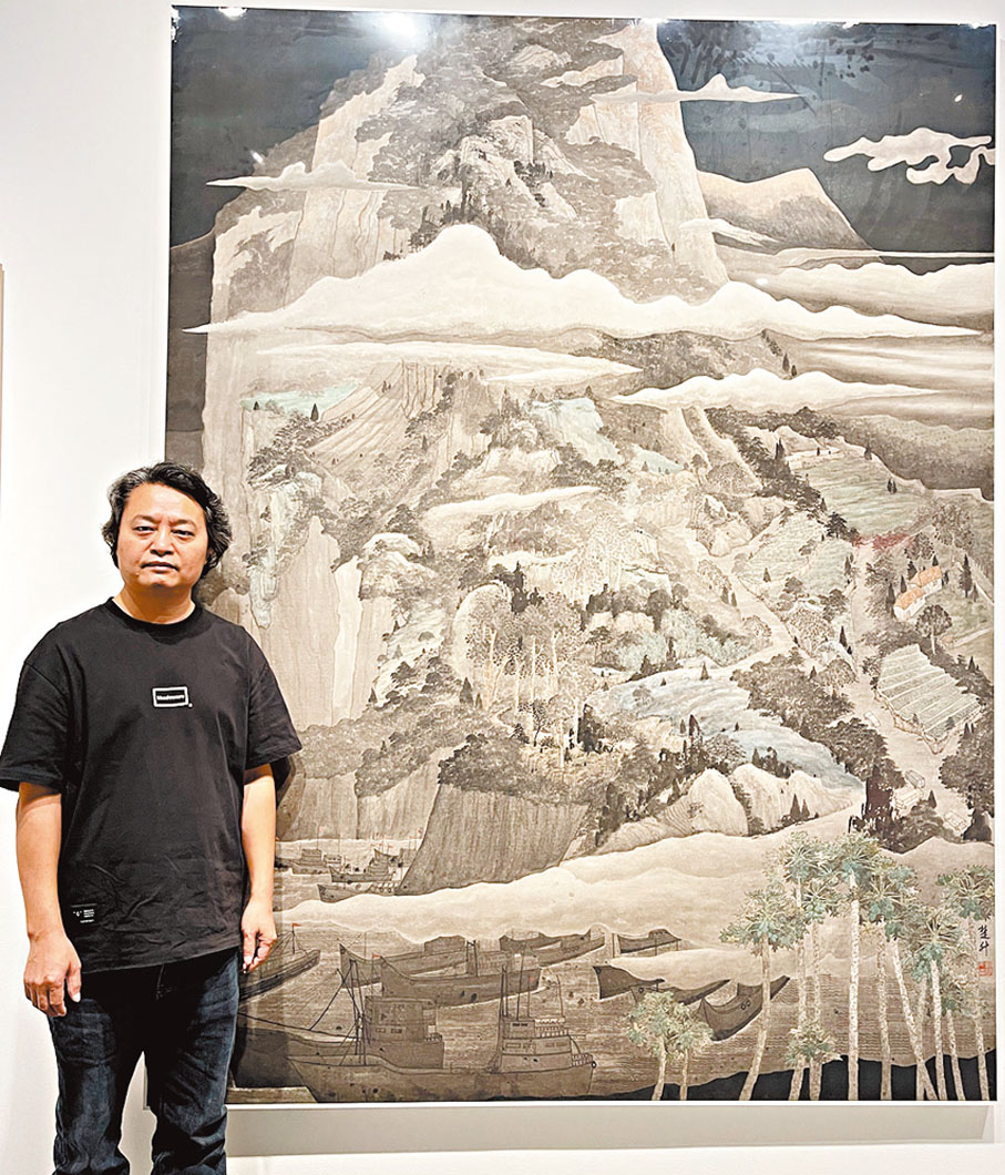 ●原創畫家蔡楚升 受訪者供圖