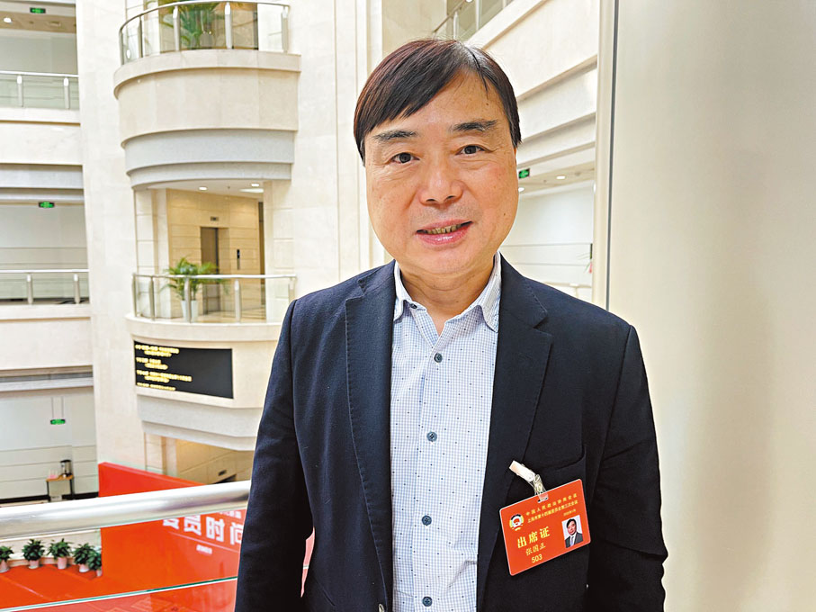 ●張國正 香港文匯報記者夏微 攝