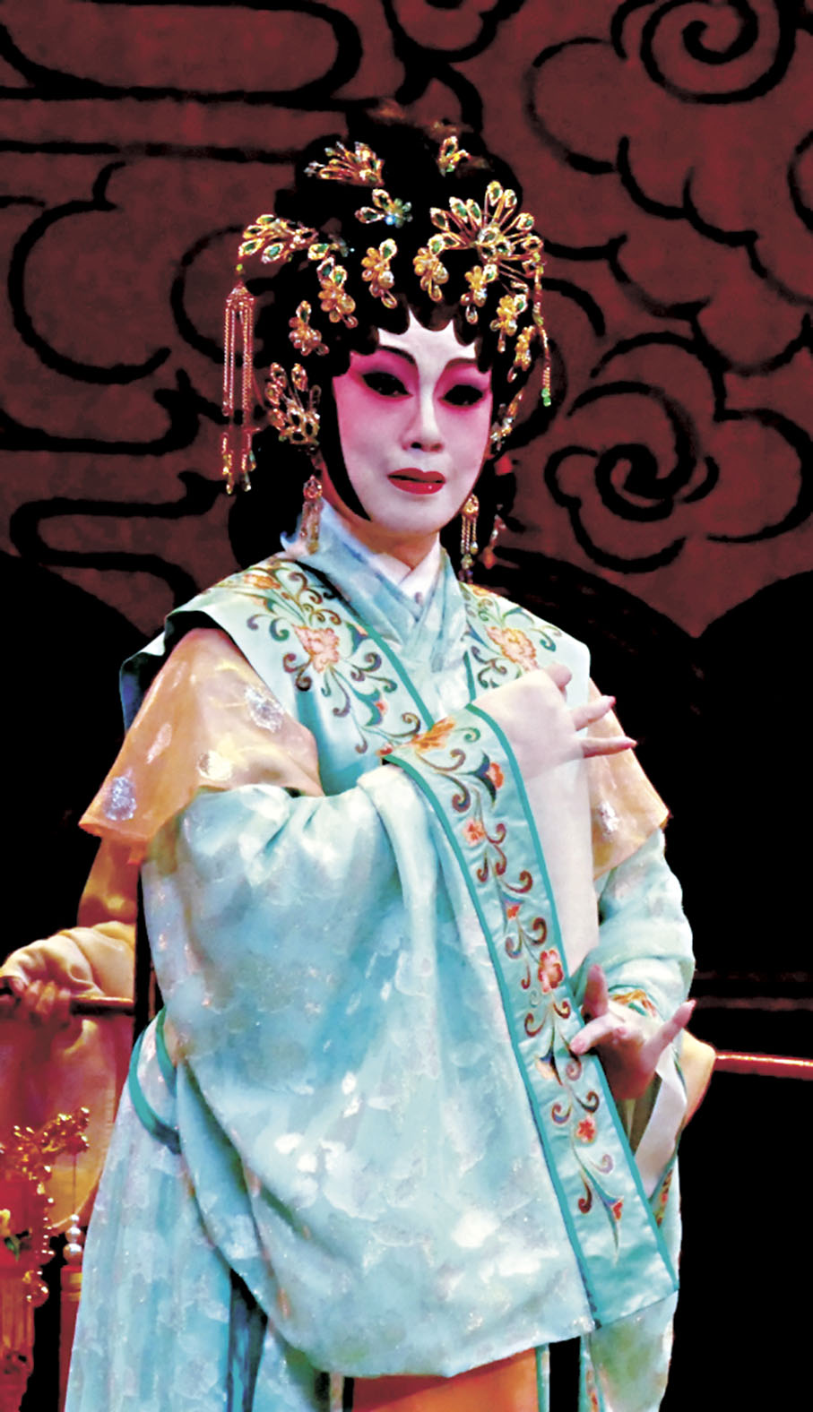 ●大老倌龍貫天(上圖)與花旦鄧美玲(下圖)也參加新春大匯演。
