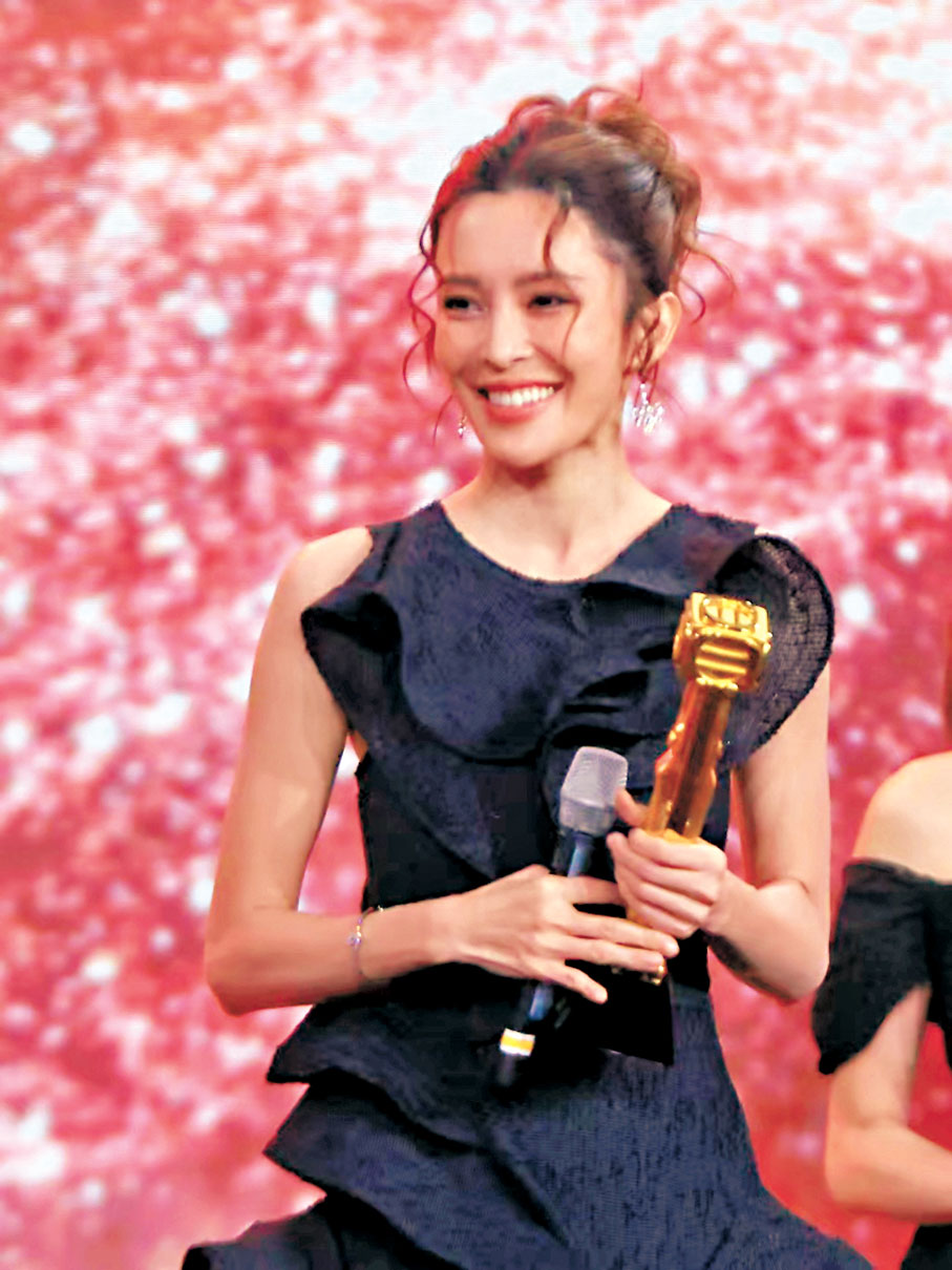 ●張曦雯奪得「馬來西亞最喜愛TVB女主角」。
