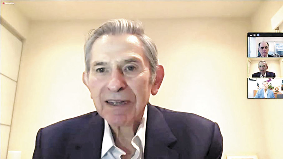 ●黎自費安排美國前軍方高層沃夫維茲（見圖）到訪台灣與蔡英文會面。 資料圖片