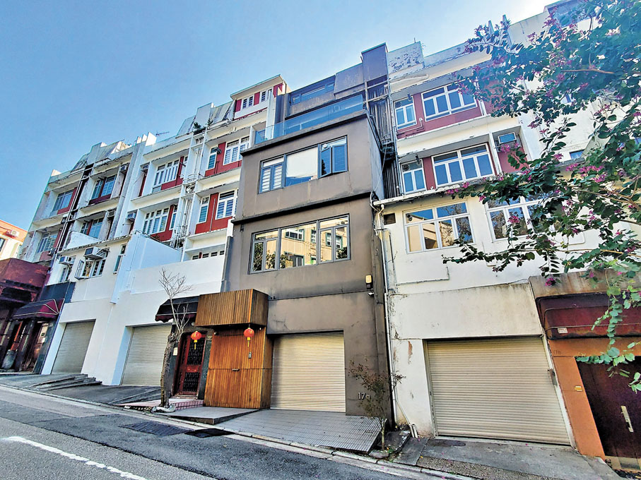 ●跑馬地渣甸山發生致命工業意外。香港文匯報記者劉友光 攝