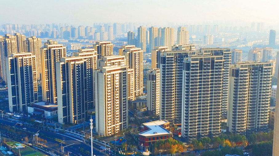 ●老合鋼解危安置房一期啟秀苑。