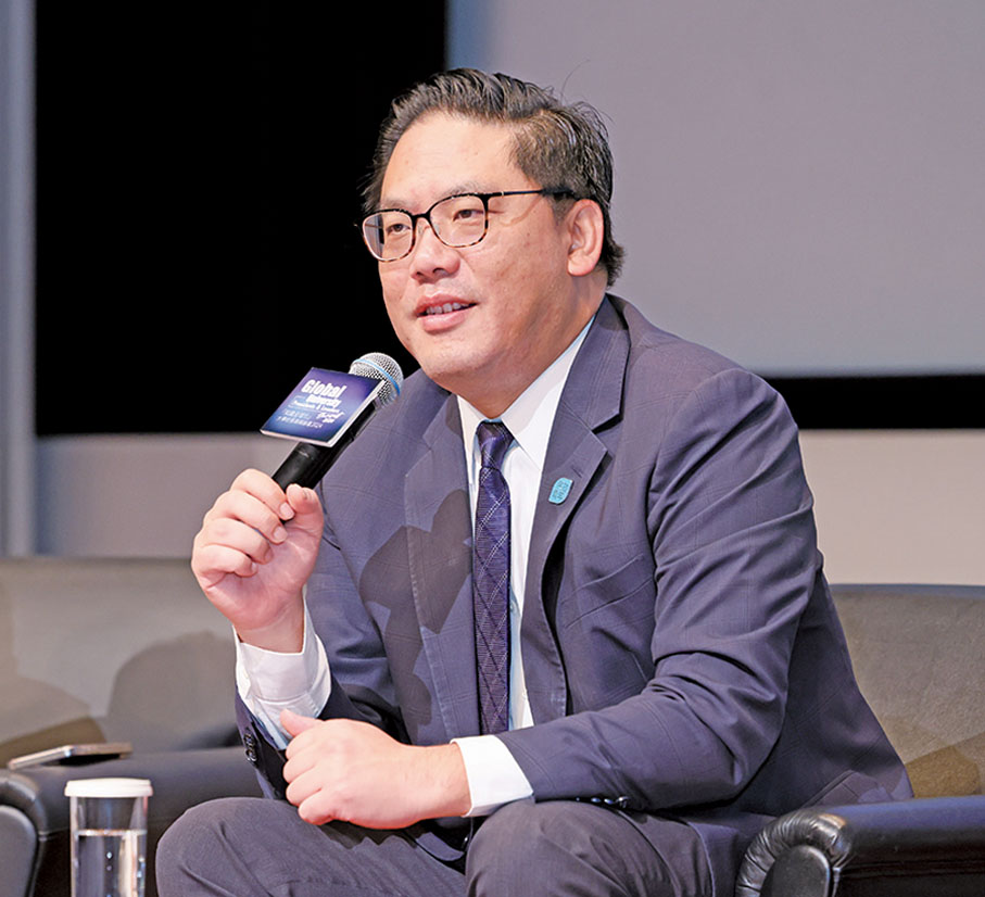 ●香港特別行政區政府民政及青年事務局副局長梁宏正。