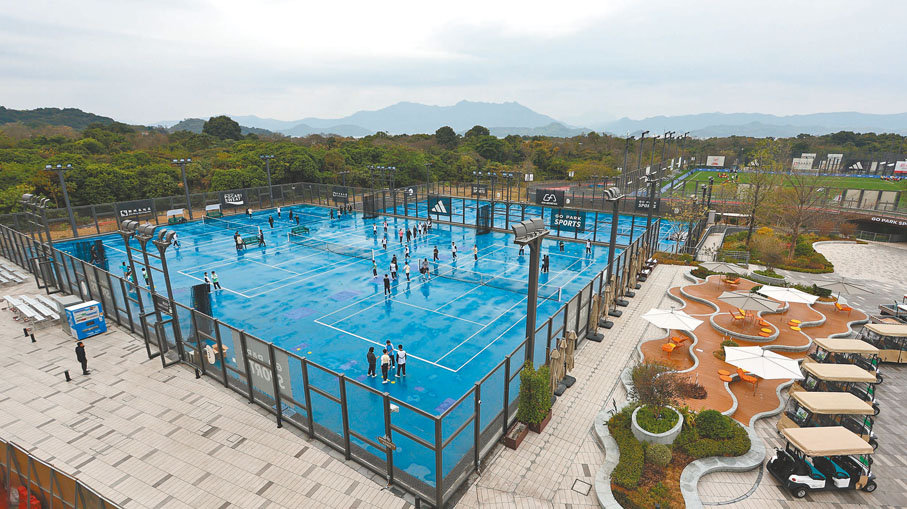 ●西沙GO PARK昨日開幕。香港文匯報記者黃艾力  攝 