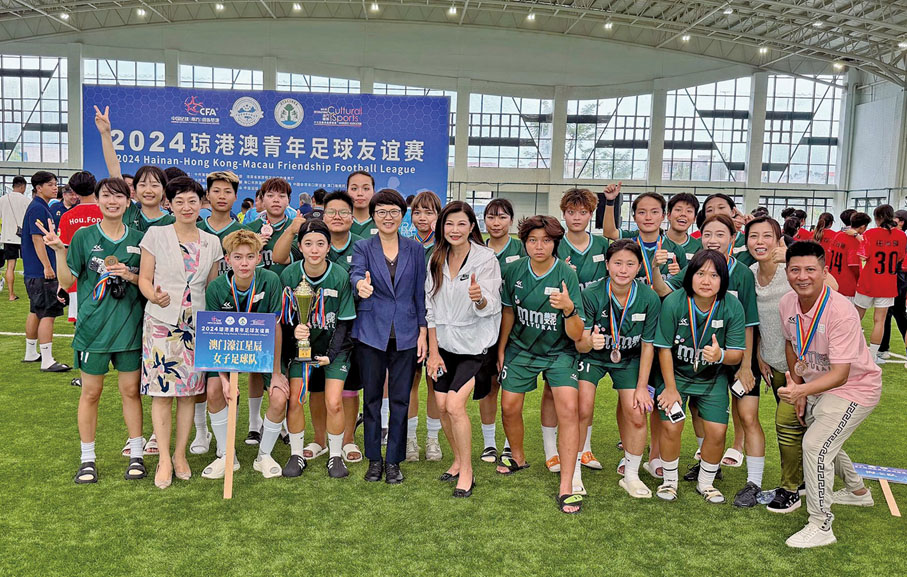 ●2024年10月,張茜以澳門國際文化及體育產業協會會長身份,主辦「2024瓊港澳青年足球友誼賽」。