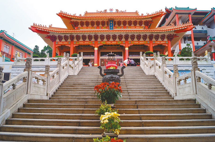 ●蓬瀛仙館也是攝太歲的熱門地方。