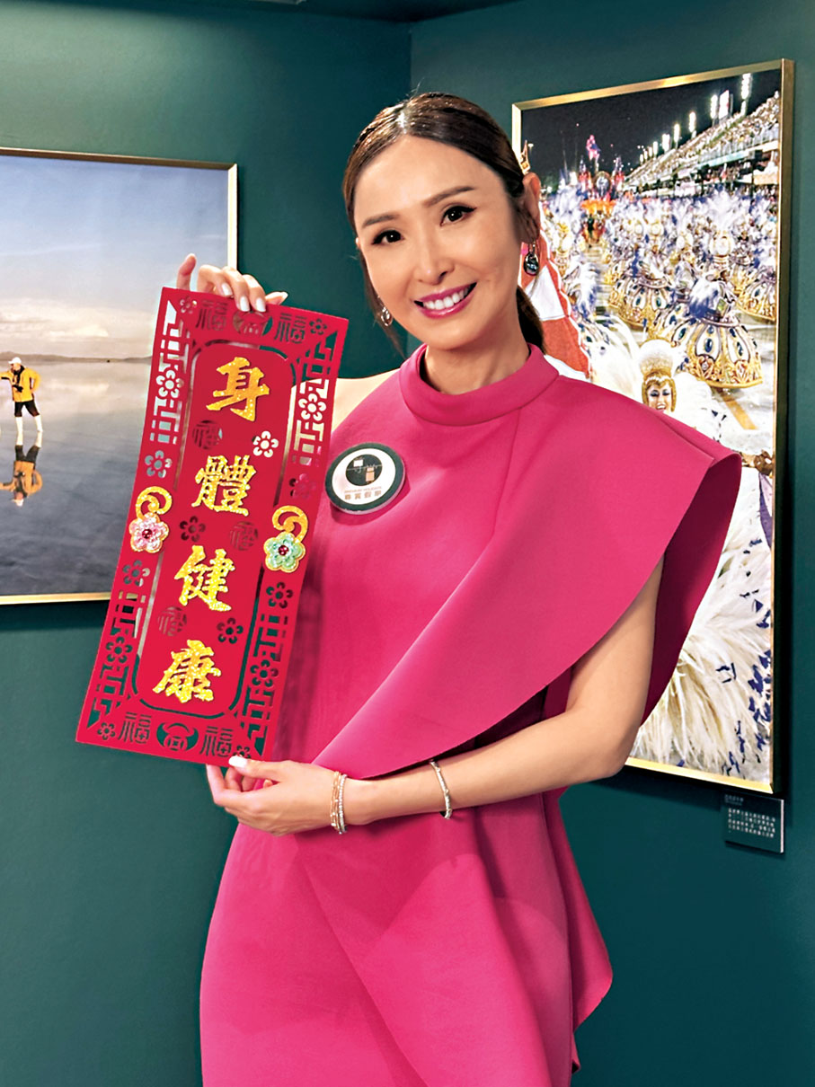 ●陳貝兒向來很喜歡中國文化。