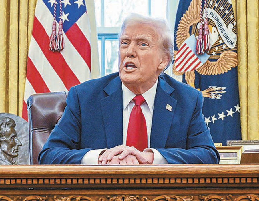 ●特朗普對中國貨物加徵10%關稅。 法新社