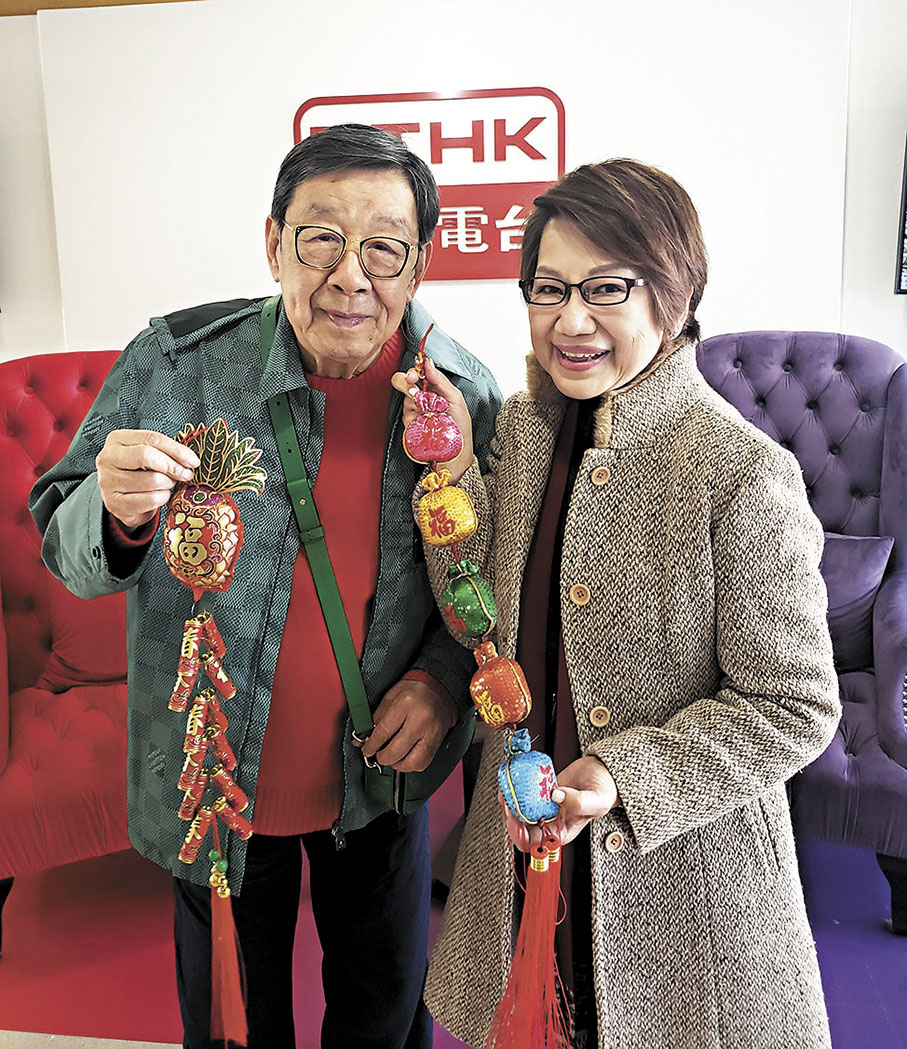 ●祝「開心長老」蛇年「羊羊自得」! 作者供圖