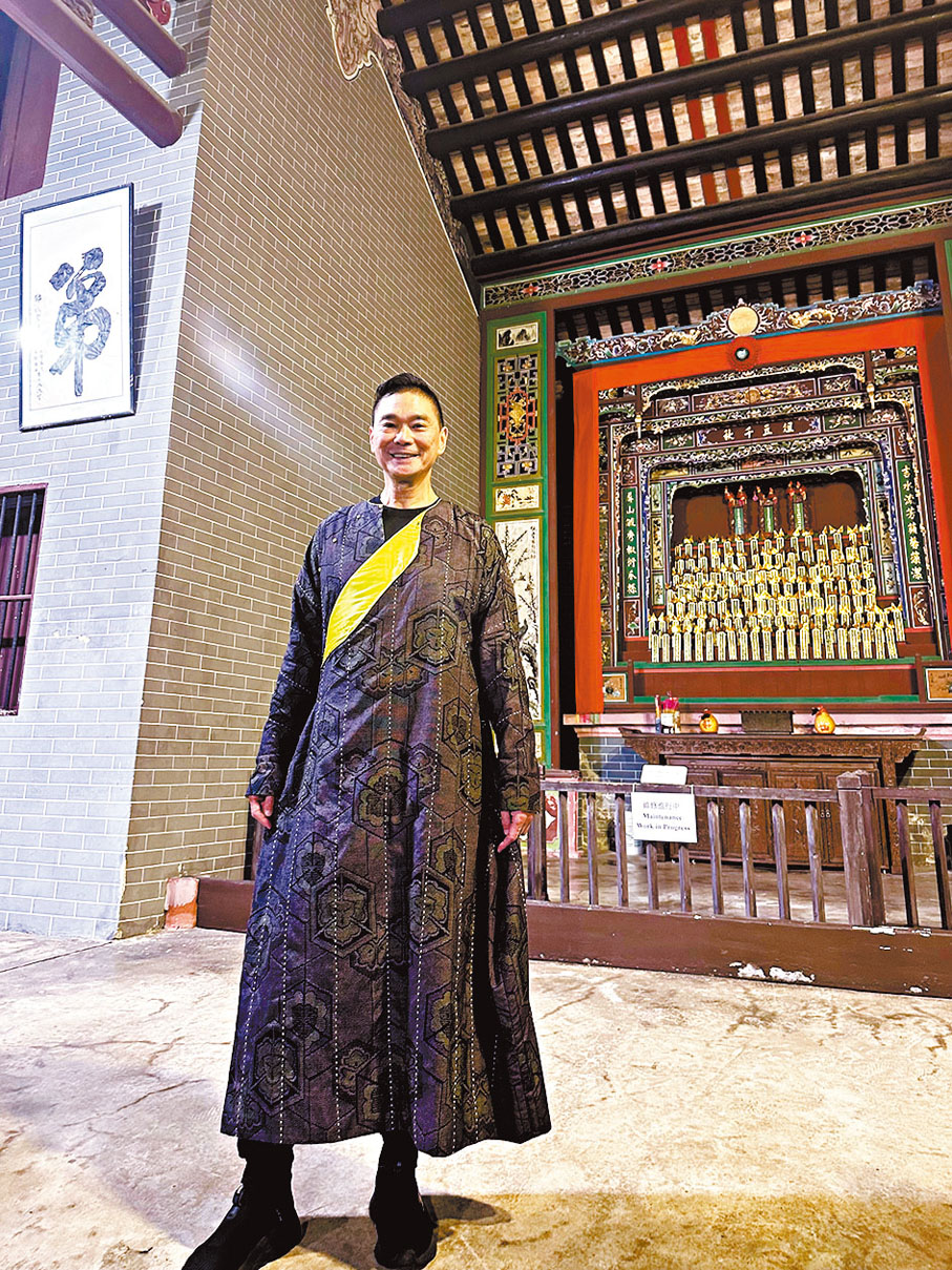 ●好友容太精緻全手工製作服飾，秉承漢服精華，又不失現代前衛設計，予人耳目一新的興奮。 作者供圖