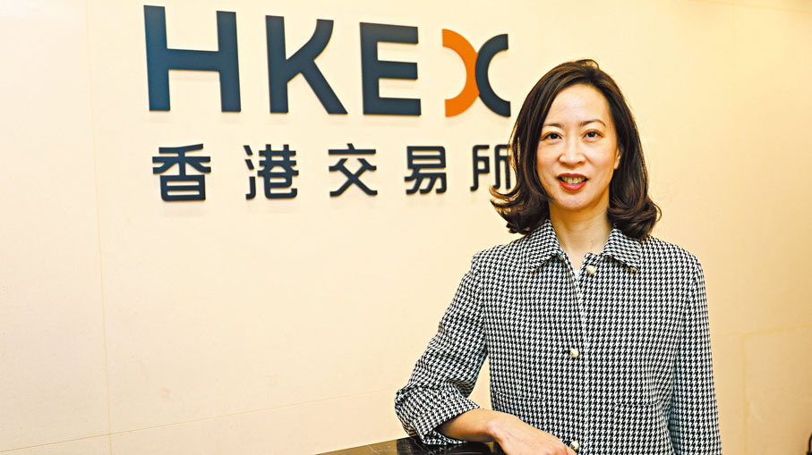 ●伍潔鏇強調,未來會繼續完善各項機制,確保上市制度與時並進及滿足市場的需求。 香港文匯報記者黃艾力 攝