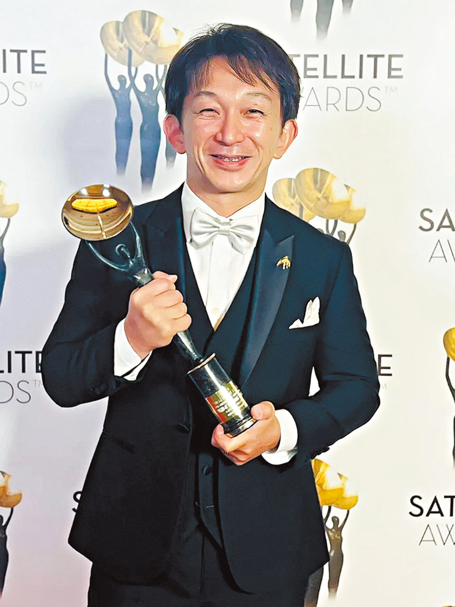●谷垣健治獲美國衛星獎「最佳動作獎」。