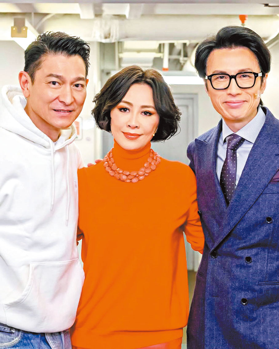 ●劉德華為嘉玲與子華舞台劇尾場送驚喜。