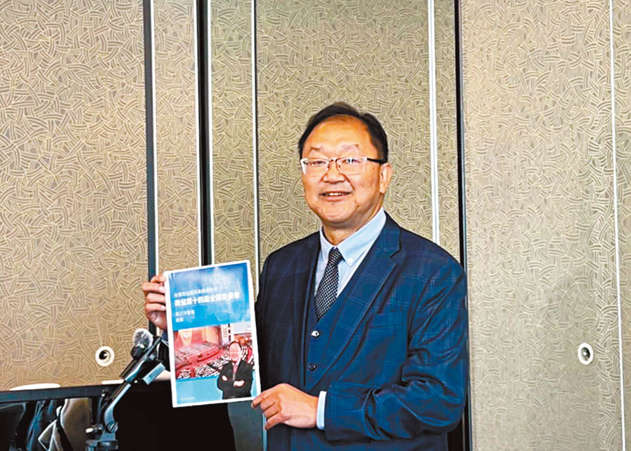 ●黃錦輝。 香港文匯報記者康敬 攝