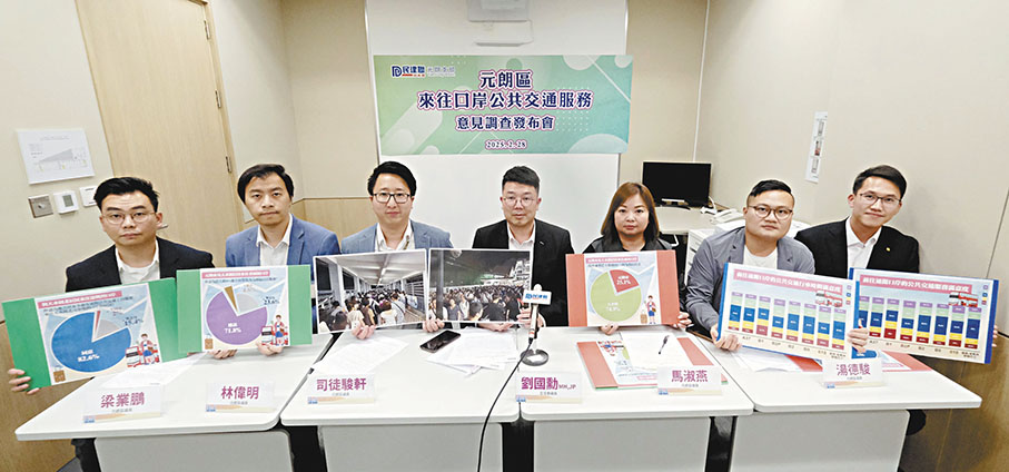 ●民建聯建議分拆B1巴士線為元朗市線和天水圍線。 香港文匯報記者涂穴 攝