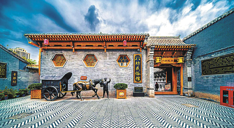 ●八坊十三巷是多種非物質文化遺產的寶庫。 甘肅傳真