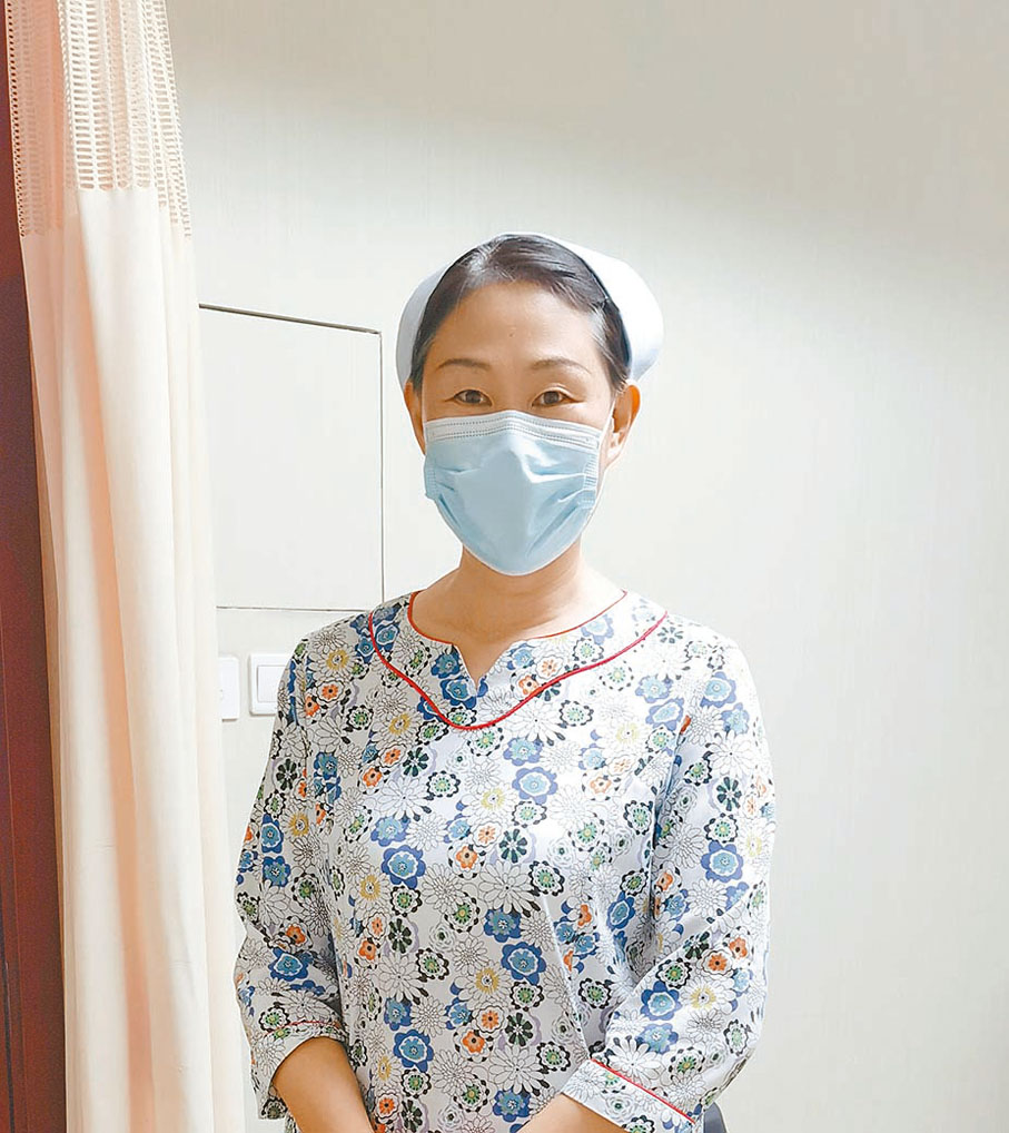 北京醫療服務從業者 王昱莉。受訪者供圖