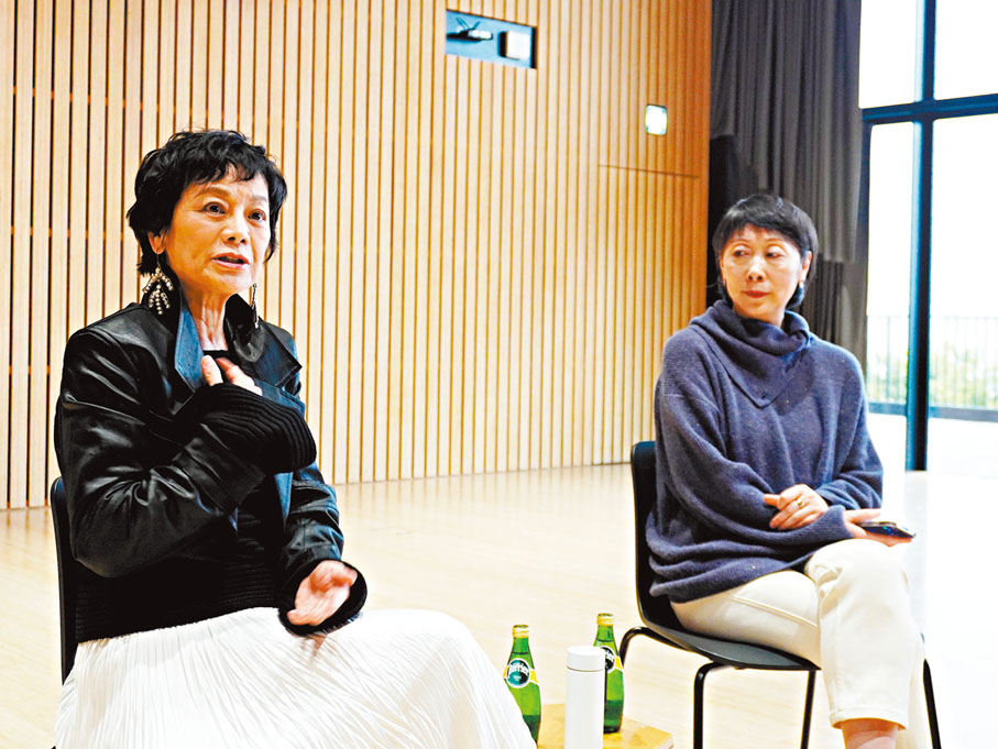 ●張艾嘉與總製片人程十卉共談拍攝過程中的難忘點滴。