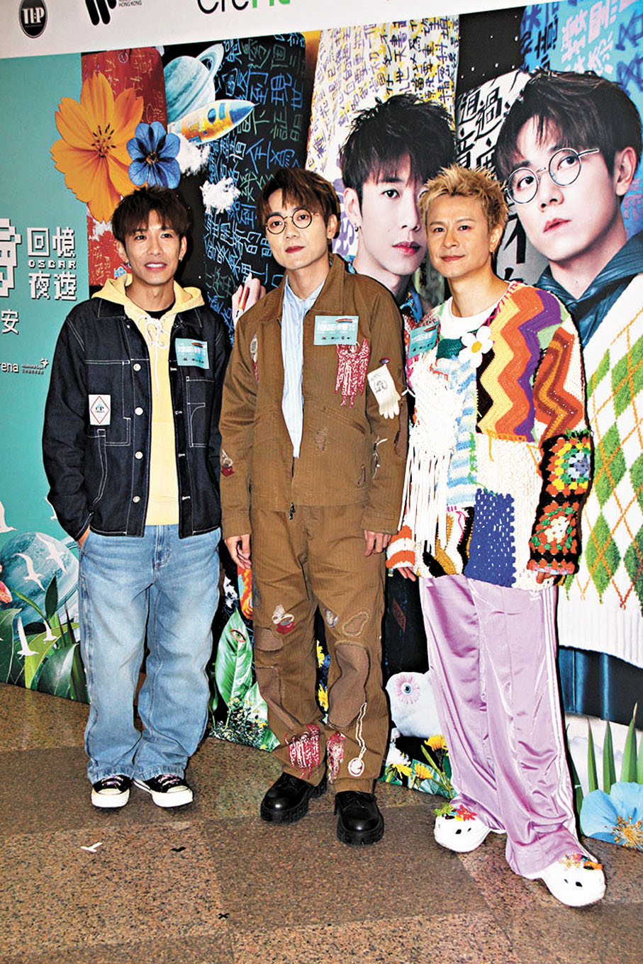 ●(左起)洪嘉豪、林家謙與陳健安期待玩出新火花。 達里 攝