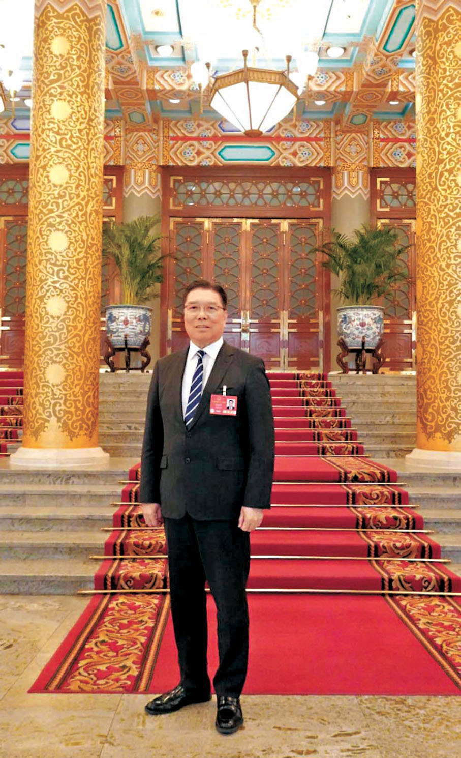 ●李應生建議粵港兩地中醫藥企業可聯合打造由香港驗證的中醫藥品牌。 香港文匯報記者康敬 攝