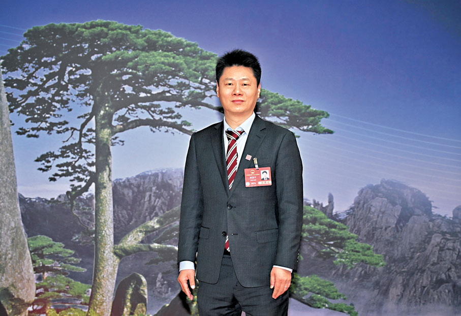 ●全國人大代表、中國科學院量子信息重點實驗室副主任郭國平 香港文匯報北京傳真