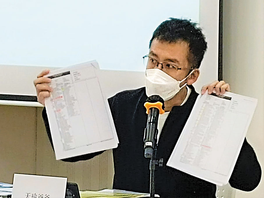 ●天瑜的爸爸周迪文,籲律政司及警方重啟調查、披露調查方向等詳細調查資料。香港文匯報記者張茗 攝
