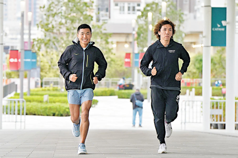 ●曾福祥(左)與文少杰均期待參與今次賽事。