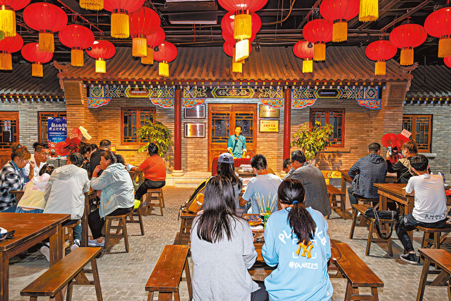 遼寧 安東老街。香港文匯報丹東傳真