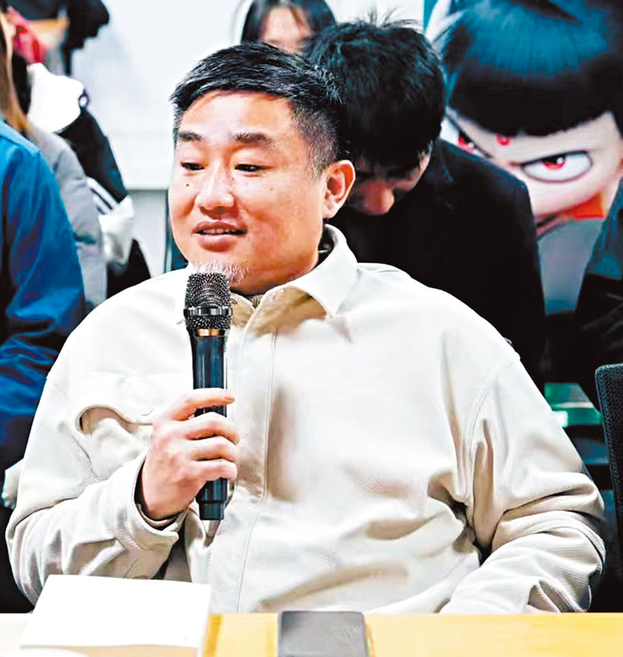●凌本新認為國漫產業發展離不開平台推動。 受訪者供圖