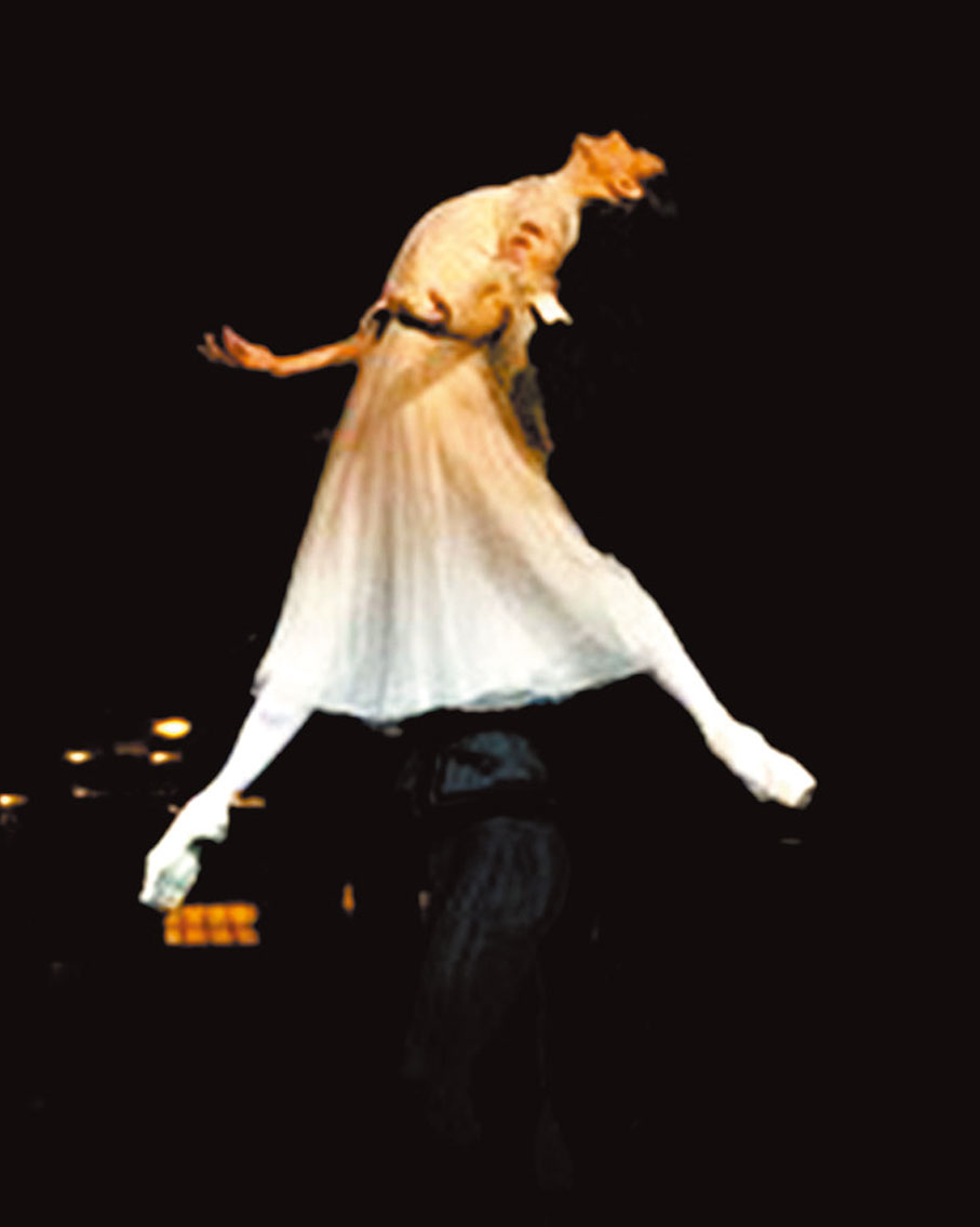 ●國際芭蕾舞星亞里娜·科作卡羅。攝影：Andrej Uspenski