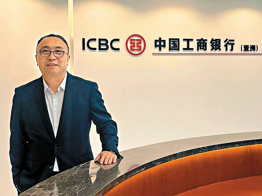 ●中國工商銀行(亞洲)公司金融業務部總經理王志勇:「走出去」的內地企業主要來自創科企業,他們在AI、大數據、區塊鏈等領域具全球競爭力,冀通過香港進入國際市場。 香港文匯報記者馬翠媚 攝