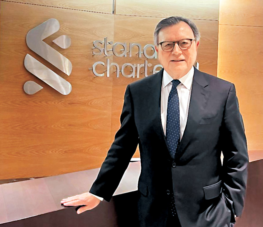 ●韋浩思表示,內地經濟基本面仍然穩健,相信能夠實現經濟增長目標。 記者馬翠媚 攝