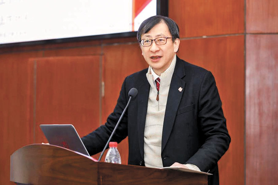 ●圖為李子建進行《論教育》分享。 教大供圖